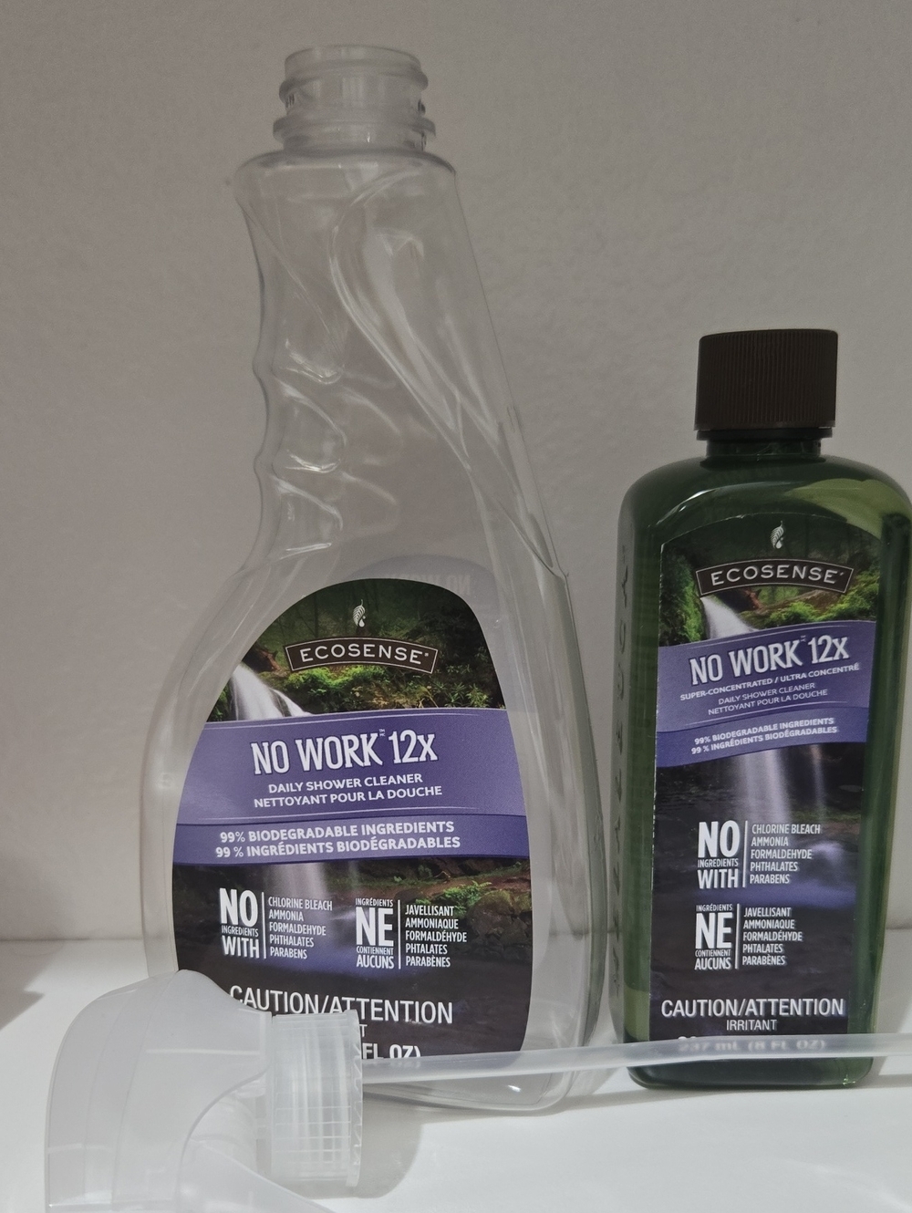 No Work 12x Daily Shower Cleaner — Green